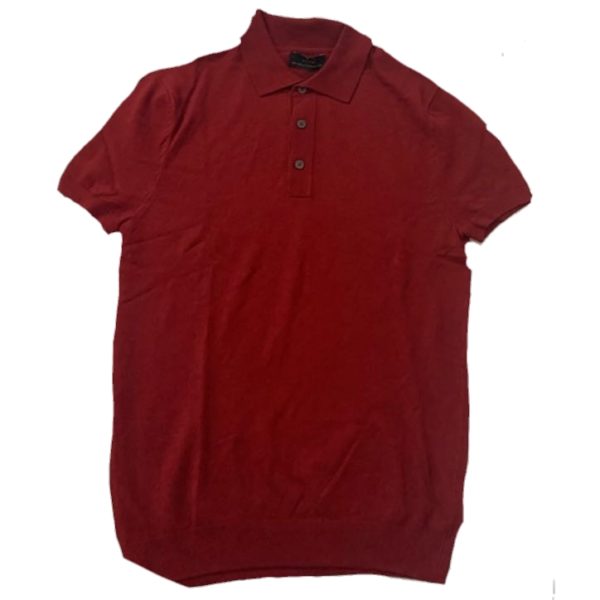 Camisa Polo Vermelha Zara